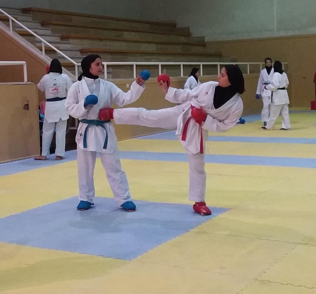 سه گیلانی در اردوی تیم ملی کاراته بانوان کشور حضور یافتند