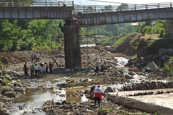 دو کشته و زخمی بر اثر ریزش پل در لرداسرای رانکوه املش