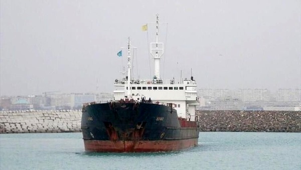 کشتی حامل بار ایران در رودخانه ولگا به گل نشست/ بار ذرت به بندر نوشهر نرسید