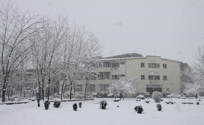 به رغم بارش برف همه دانشگاه‌های گیلان باز است