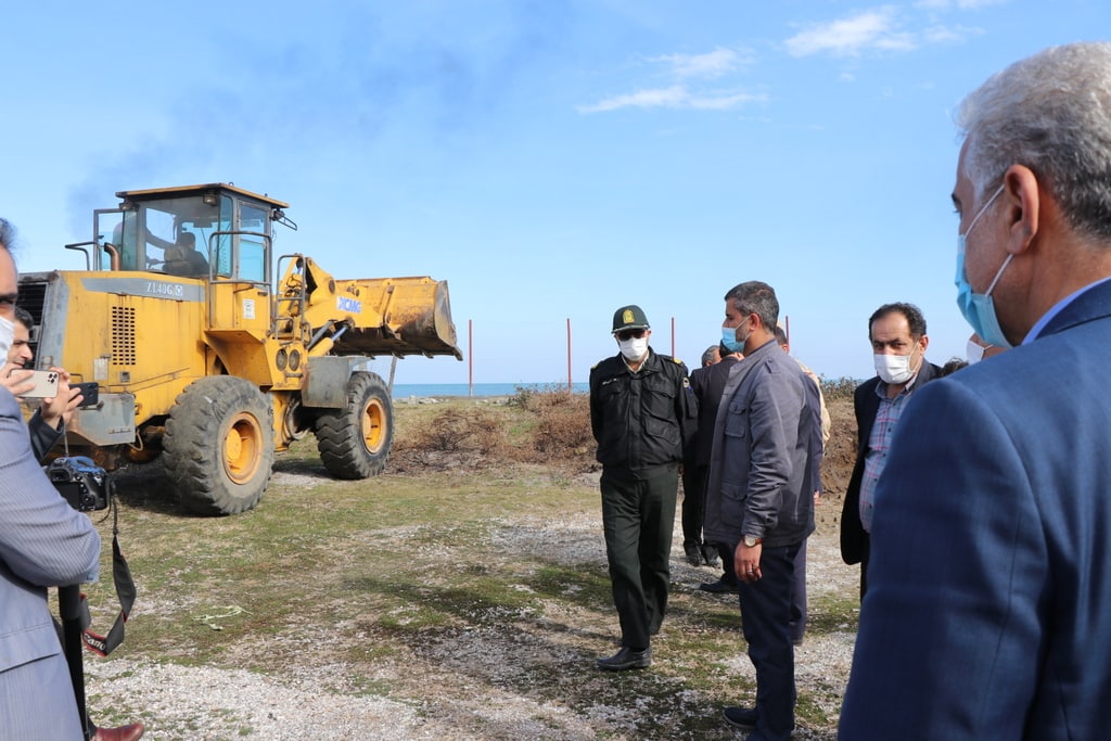 آزادسازی آخرین نقطه ساحلی در تصرف دستگاه‌های دولتی گیلان