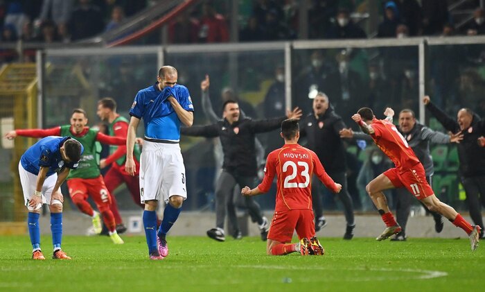 فاجعه باورنکردنی برای ایتالیا در جام جهانی ۲۰۲۲