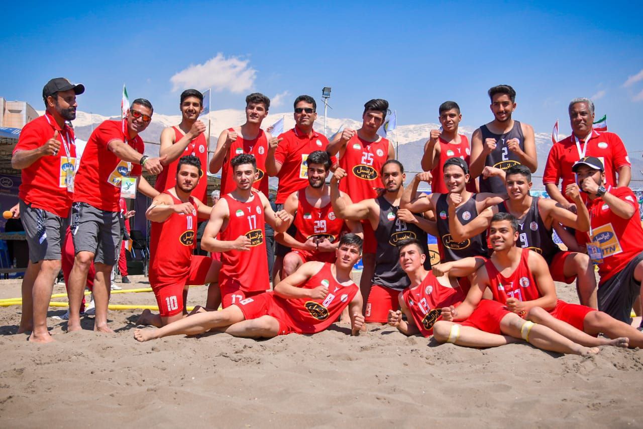 نوجوانان هندبال ساحلی ایران قهرمان آسیا شدند
