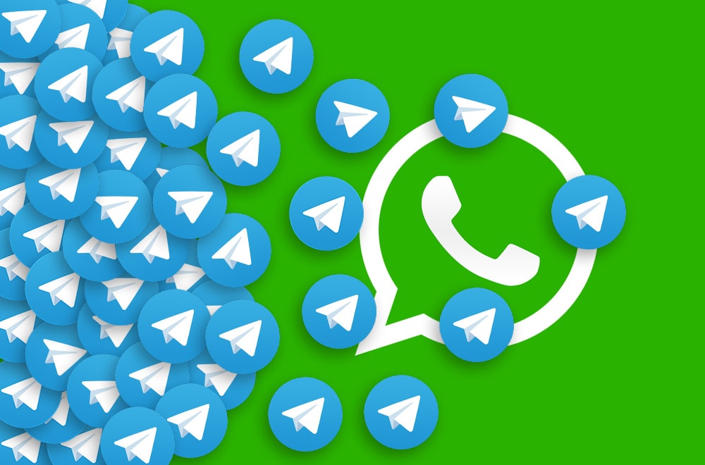 میزان محبوبیت تلگرام و واتس‌اپ در میان کاربران ایرانی