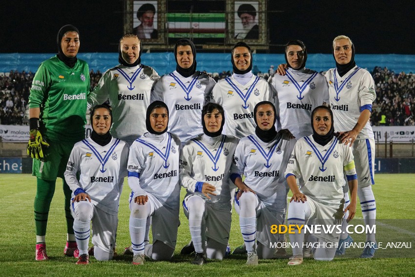 پیروزی پرگل تیم فوتبال بانوان ملوان برابر نماینده نیشابور