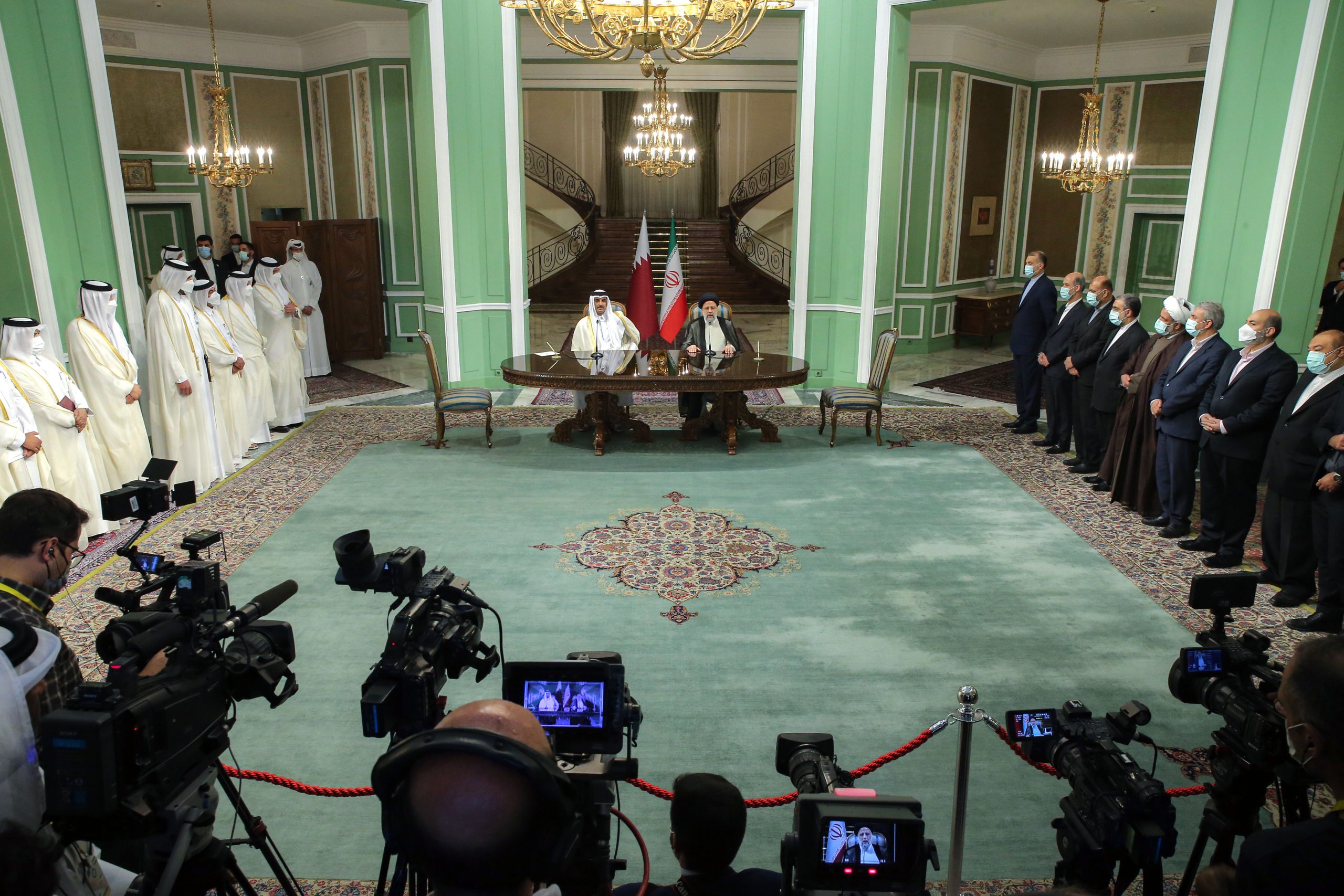 گسترش روابط و سرمایه گذاری‌های مشترک ایران و قطر
