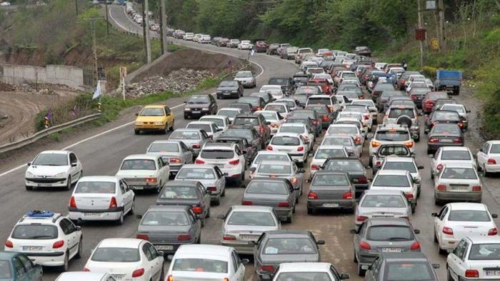 خروج ۹۶ هزار خودرو از گیلان/ ترافیک پرحجم در محدوده رودبار