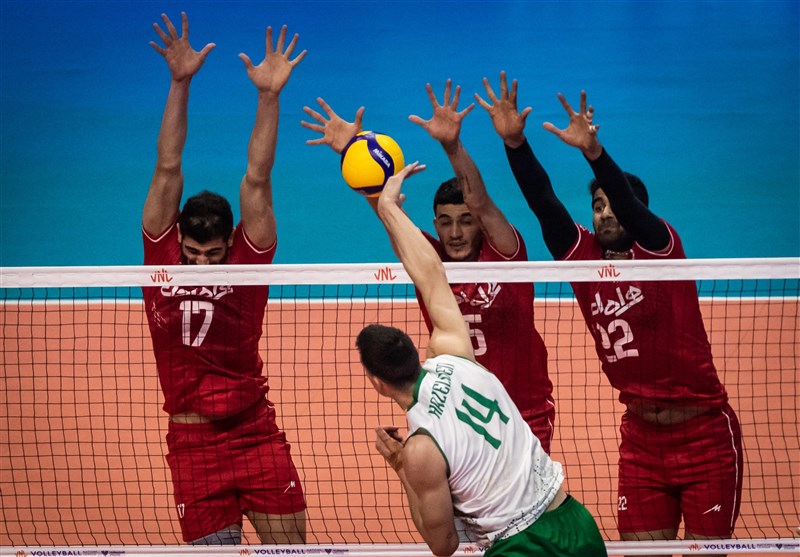 پیروزی مقتدرانه ملی‌پوشان والیبال ایران مقابل استرالیا