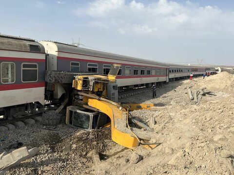 گزارش سانحه قطار مشهد – یزد اعلام شد