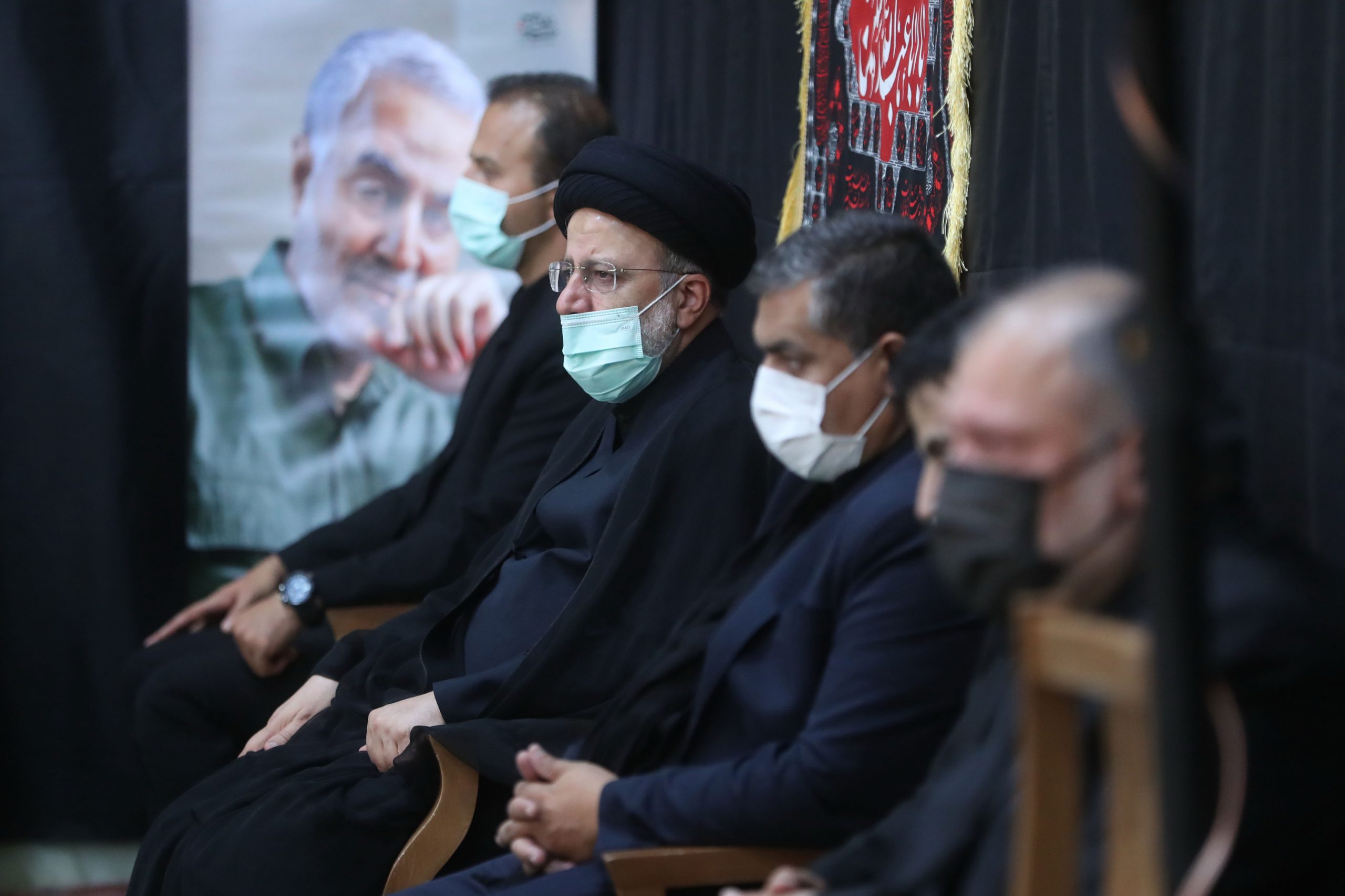 مراسم سوگواری شب عاشورای حسینی در نهاد ریاست جمهوری+ تصاویر