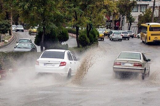 هشدار هواشناسی از بارش شدید باران در گیلان/ کاهش ۳ تا ۶ درجه ای دمای هوا