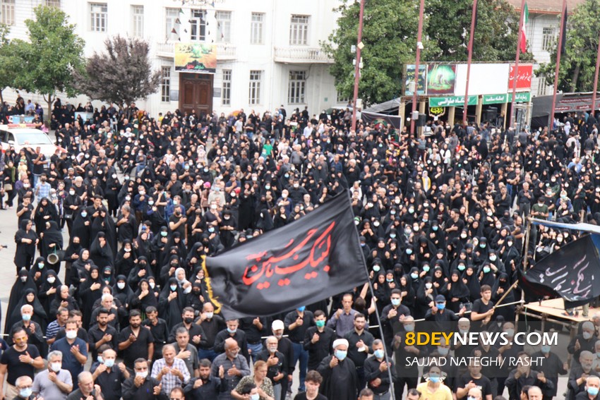 تصاویر| تجمع عاشوراییان حسینی در رشت