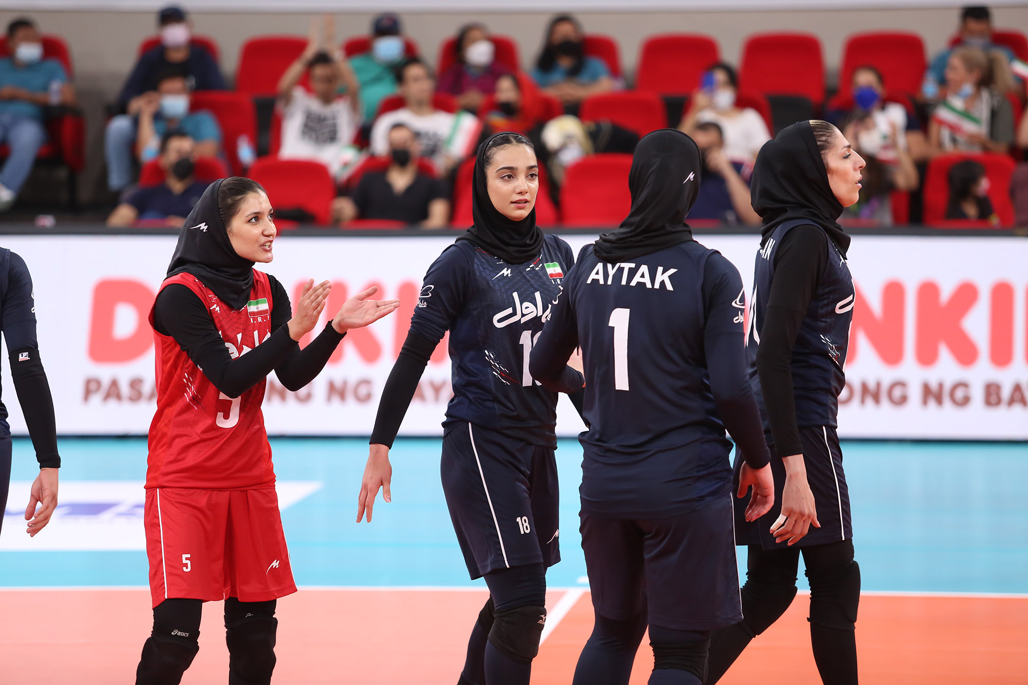شکست تیم والیبال زنان ایران برابر فیلیپین