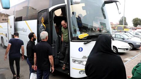 بازگشت بیش از ۷هزار زائر اربعین به گیلان/ اعزام روزانه ۵۰ اتوبوس به مرز عراق
