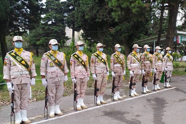 صبحگاه مشترک نیروهای مسلح در شهرستان مرزی آستارا برگزار شد