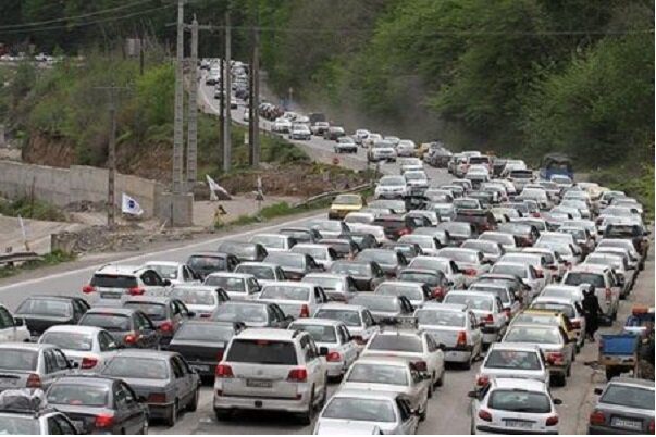 ترافیک سنگین در جنوب گیلان | فیلم