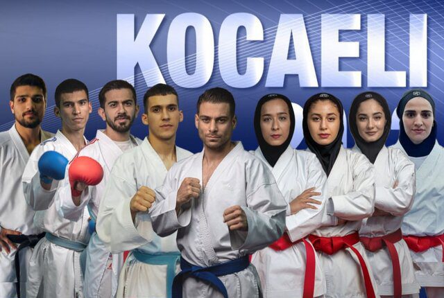 کسب ۷ مدال کاراته‌کاهای ایران در لیگ‌ جهانی ۲۰۲۲