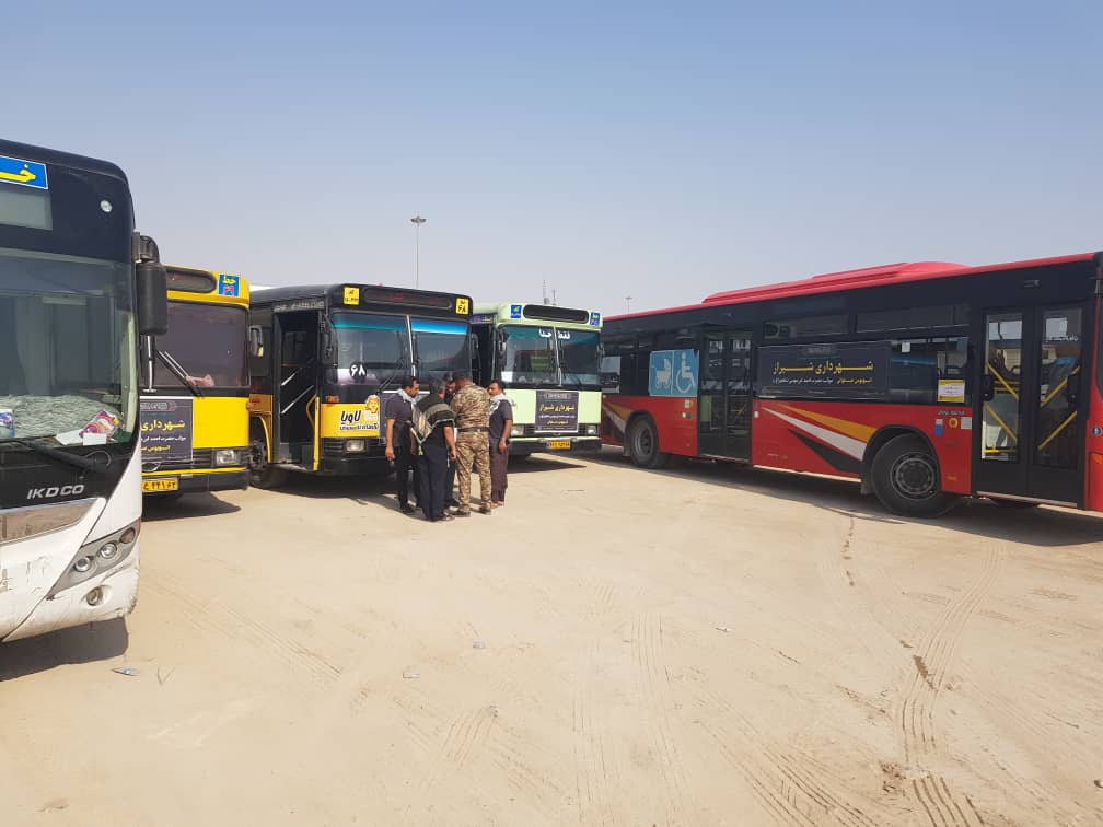 اعزام ۴۰ دستگاه اتوبوس برای بازگشت زائران گیلانی به مناطق مرزی