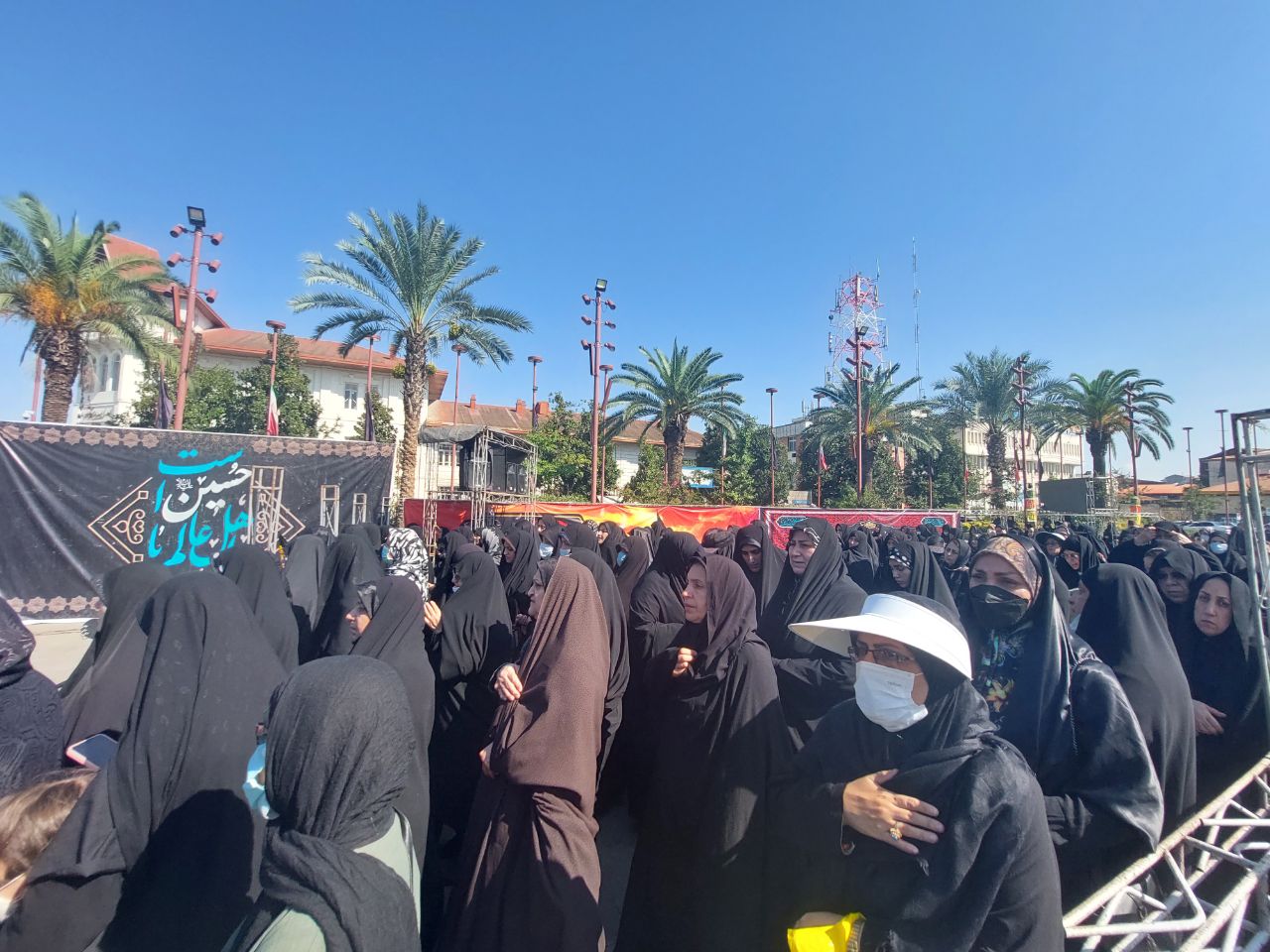 برگزاری تجمع بزرگ عزاداران اربعین حسینی در گیلان