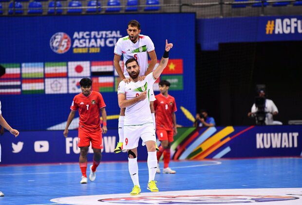 صعود قاطع تیم ملی فوتسال ایران به مرحله حذفی