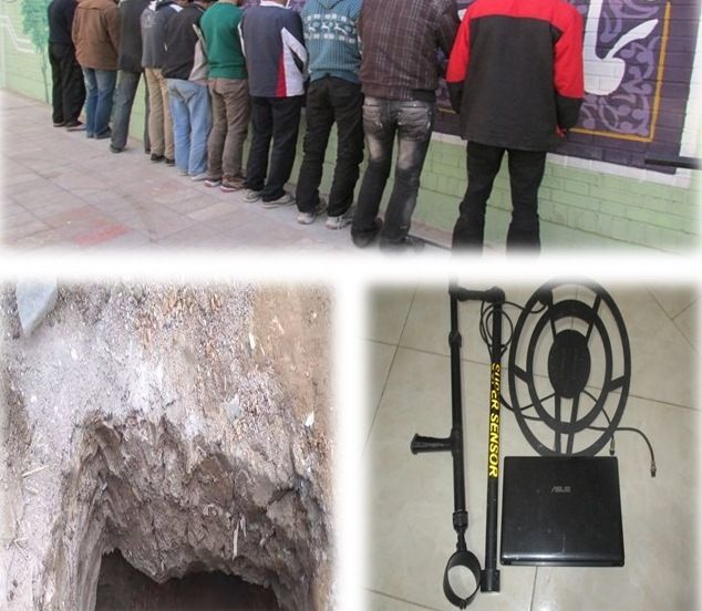دستگیری ۱۰ عامل حفاری غیرمجاز در تالش