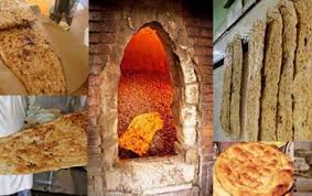 تصویری جالب از یک نانوایی سنگکی در دوره قاجار+عکس