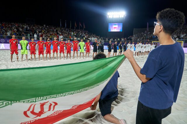 قهرمانی تیم ملی فوتبال ساحلی ایران برابر برزیل