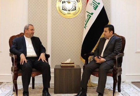دیدار سفیر ایران با مشاور امنیت ملی عراق