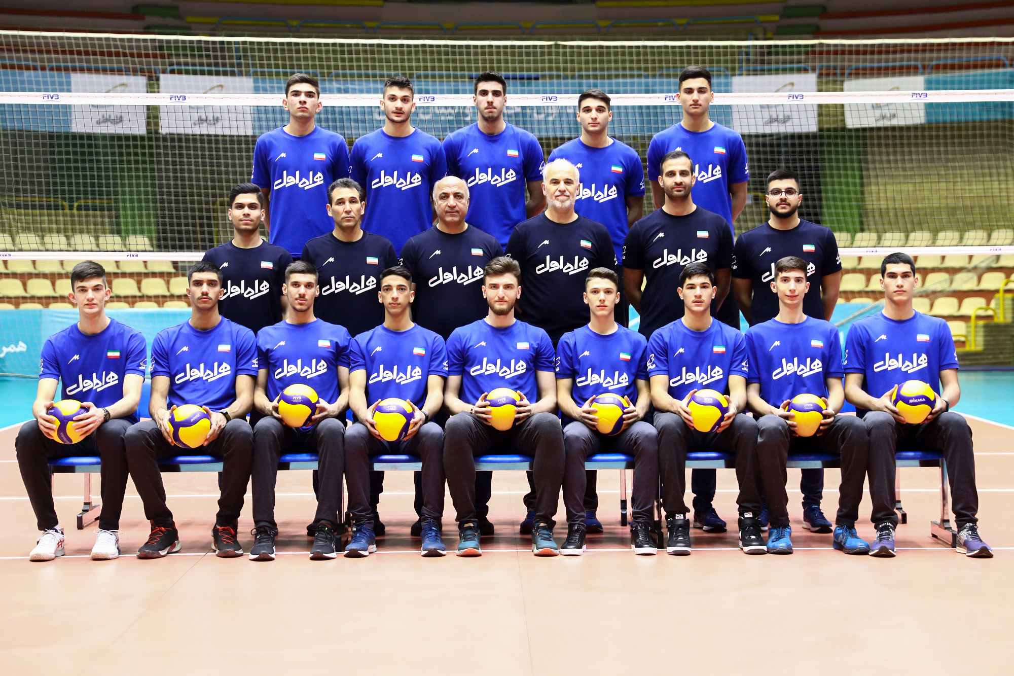 صدرنشینی والیبالیست‌های نوجوانان ایران در لیگ ملت‌های آسیا مرکزی