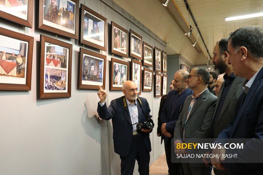 تصاویر| افتتاح نمایشگاه عکس “بزرگداشت‌ سردار جنگل” در رشت