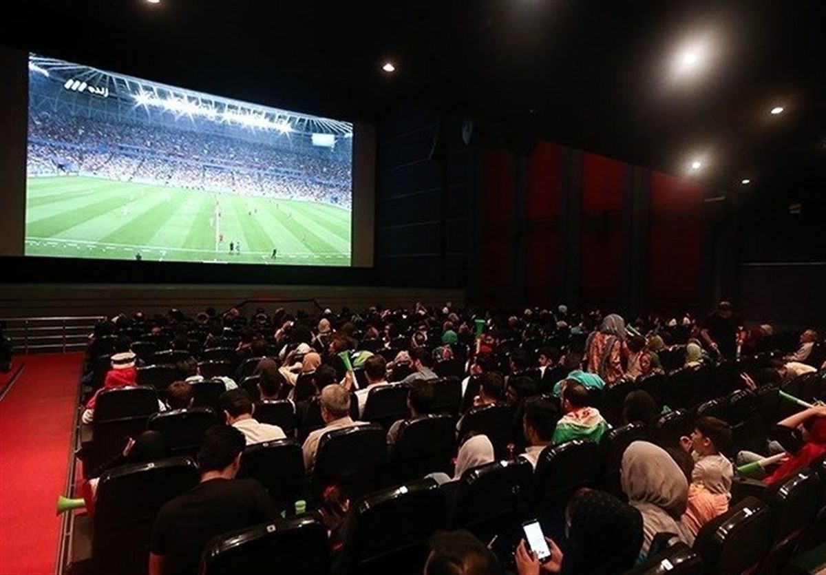 فروش ۶۰۰ میلیونی سینماها در اکران فوتبال ایران و آمریکا
