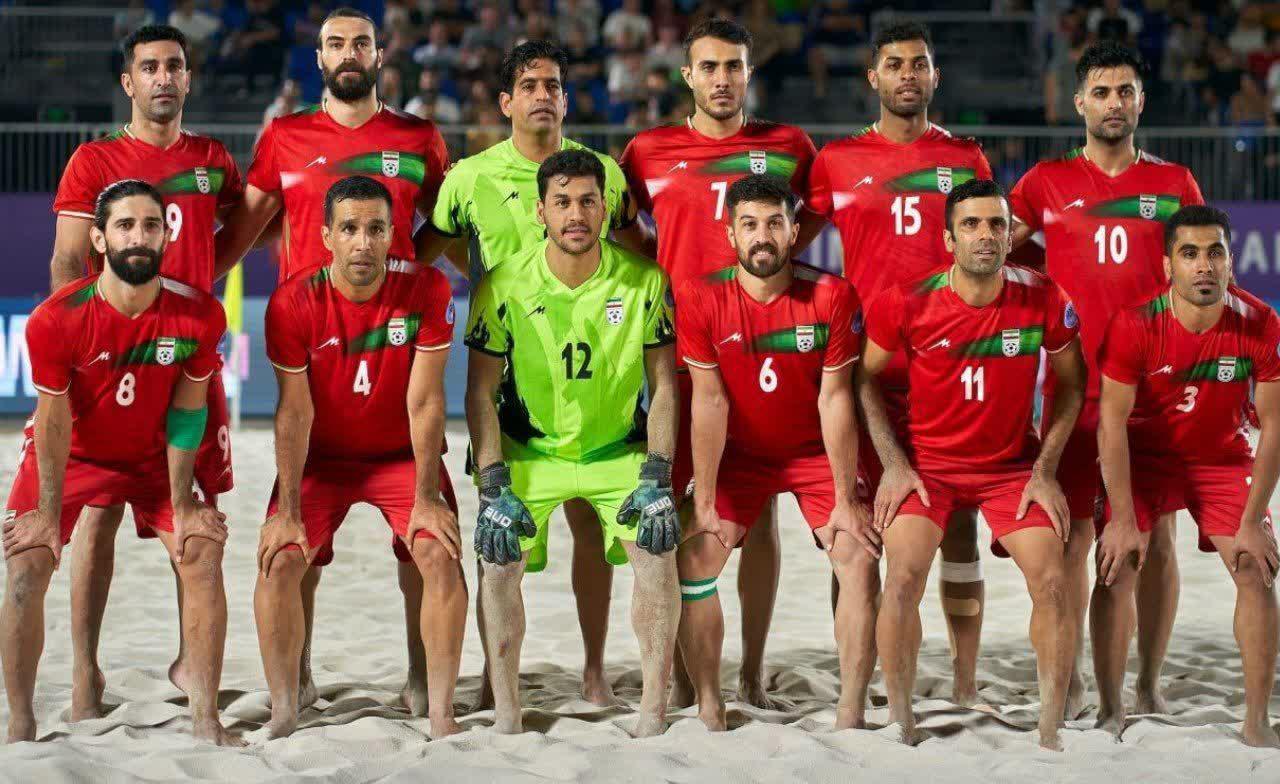 صعود فوتبال ساحلی ایران به فینال جام بین قاره‌ای ۲۰۲۲