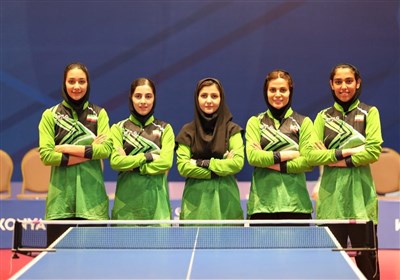 تاریخ سازی دختران پینگ پنگ ایران