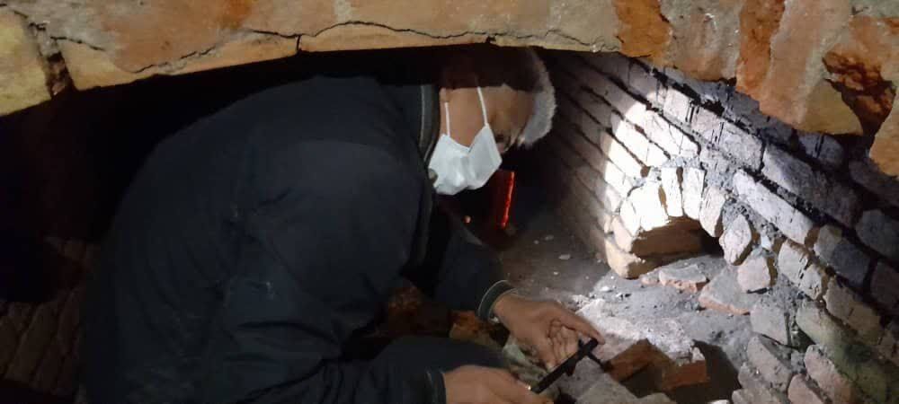 یک سازه تاریخی زیرزمینی در لنگرود کشف شد