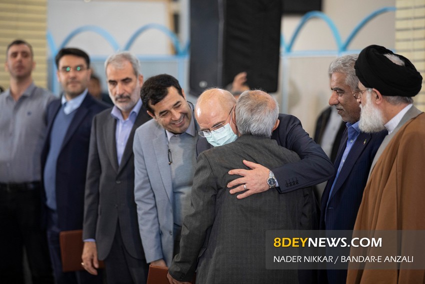 تصاویر| برگزاری یادواره ۴۳۷ شهید بندرانزلی با حضور رئیس مجلس