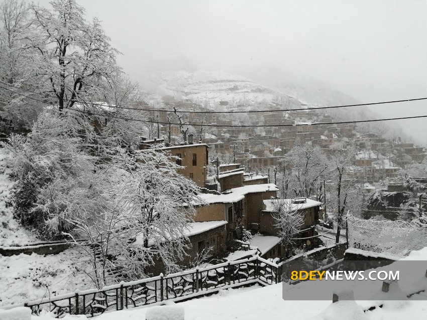 آغاز دوباره بارش برف در گیلان/ یخ‌بندان و مه صبحگاهی تا پایان هفته در استان