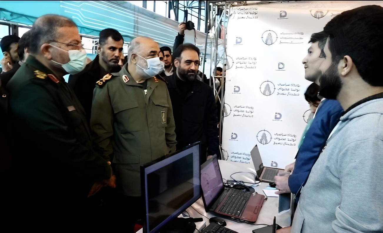 بازدید سردار سلامی از غرفه گیلان در چهارمین رویداد تولید محتوای بسیج| فیلم