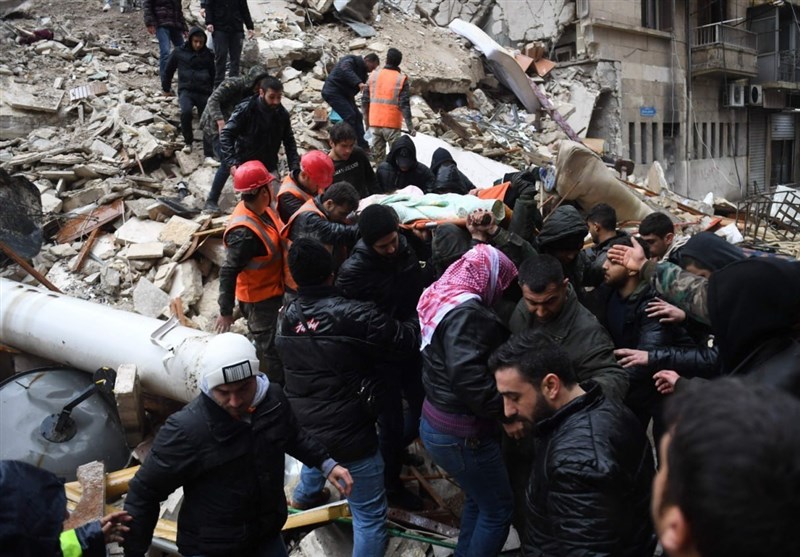 جان‌باختگان زلزله سوریه به ۴۶۱ نفر رسید