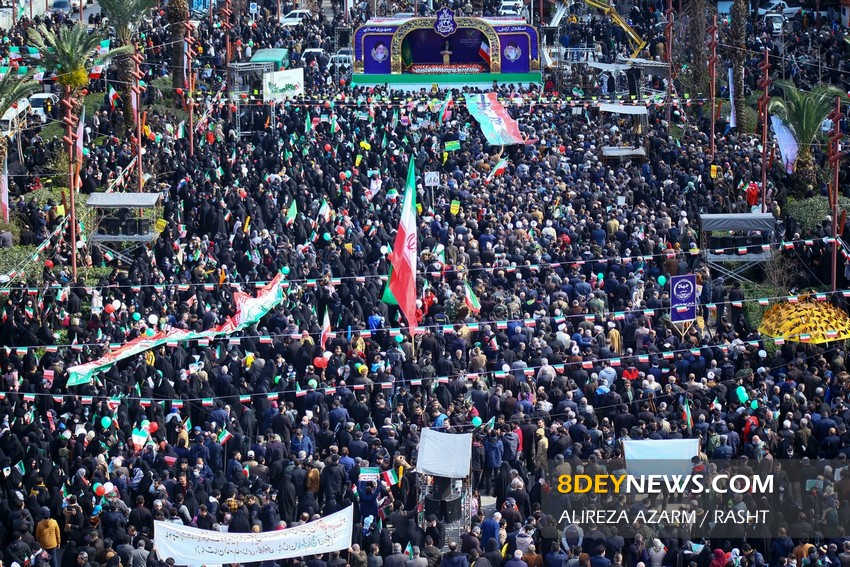 اعلام مسیرهای راهپیمایی ۲۲ بهمن در رشت