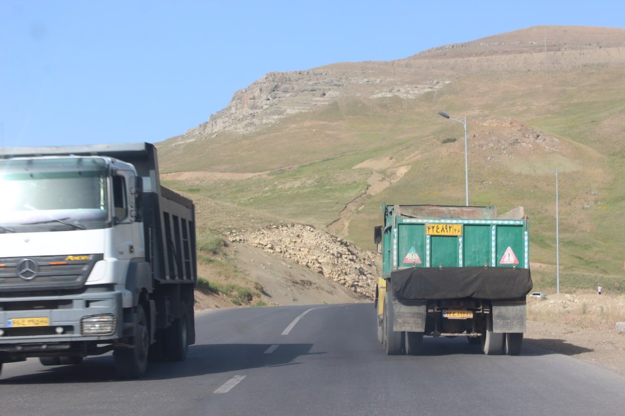 تردد کامیون در راه‌های خلخال – گیلان برای تعطیلات فطر ممنوع شد