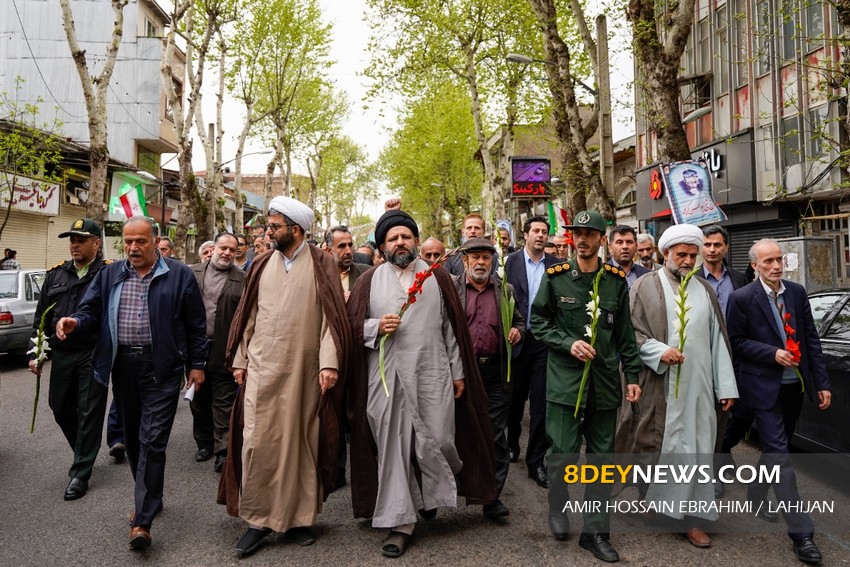 تصاویر| مراسم گرامیداشت سی و هفتمین سالروز شهادت شهید ابوالحسن کریمی در لاهیجان