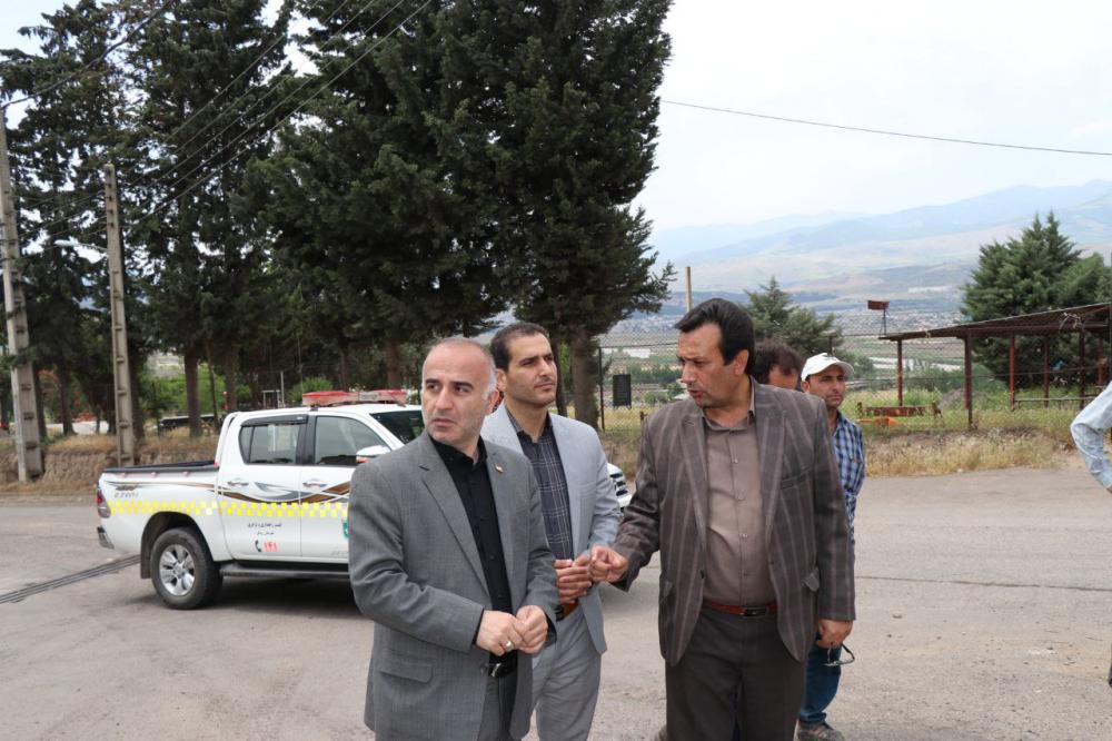 فرماندار رودبار از پروژهای عمرانی شهر توتکابن بازدید کرد
