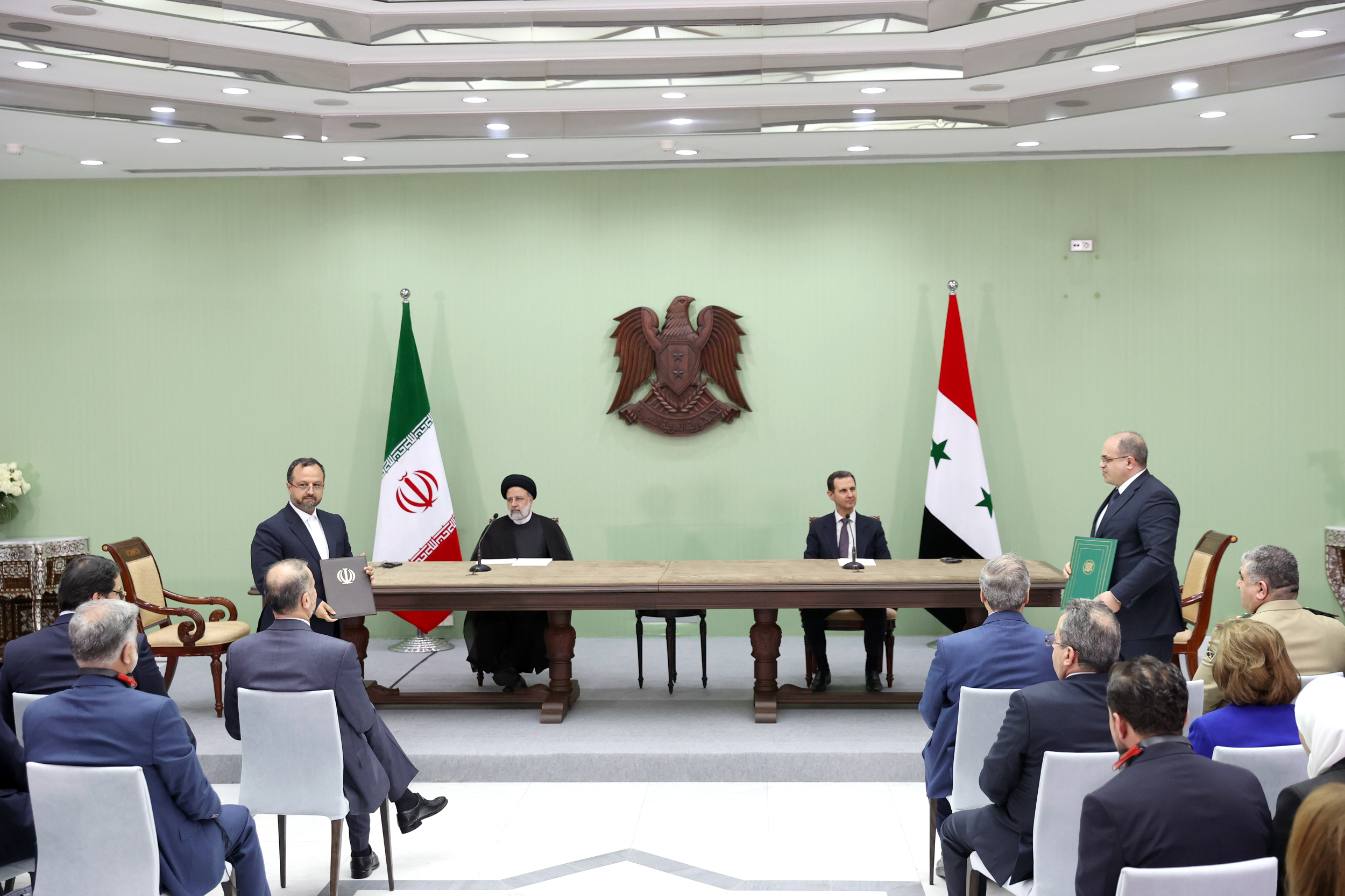 امضای ۱۵ سند همکاری میان ایران و سوریه