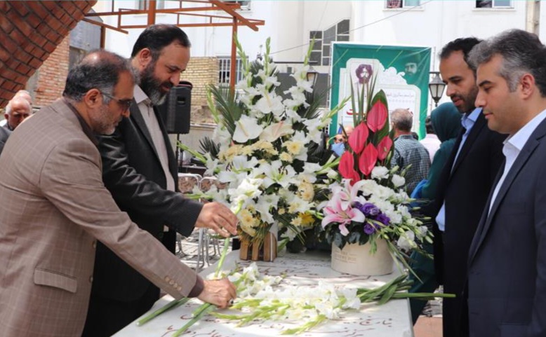 مراسم گرامیداشت سالروز شهادت دکتر حشمت در چله‌خانه رشت + تصاویر