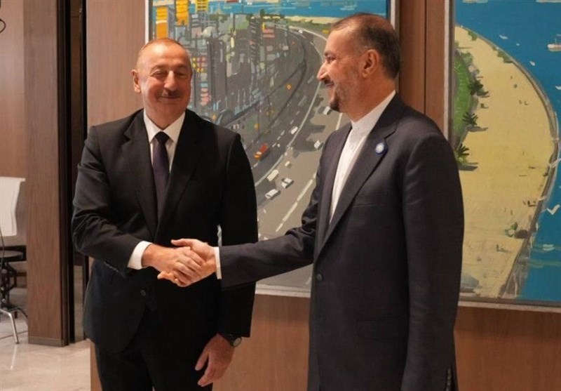 امیرعبداللهیان با رئیس جمهور آذربایجان دیدار کرد