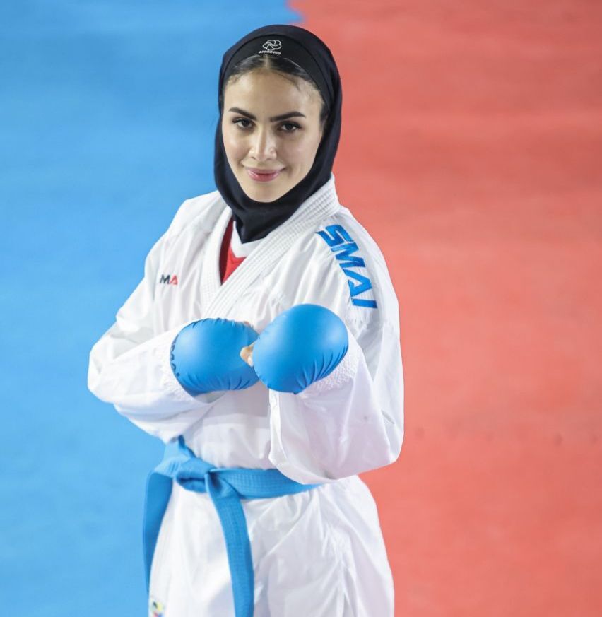 سارا بهمنیار مدال برنز کاراته آسیا را کسب کرد