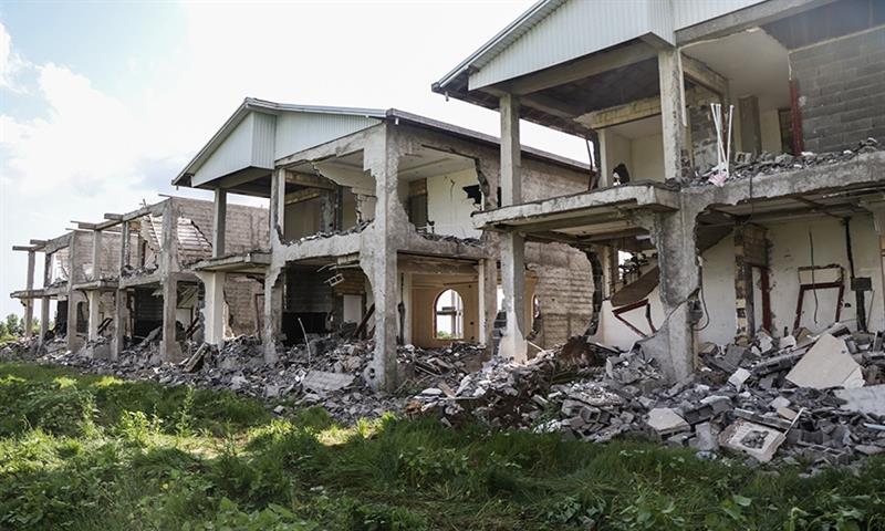 تخریب ساخت و سازهای غیر مجاز در کیاشهر