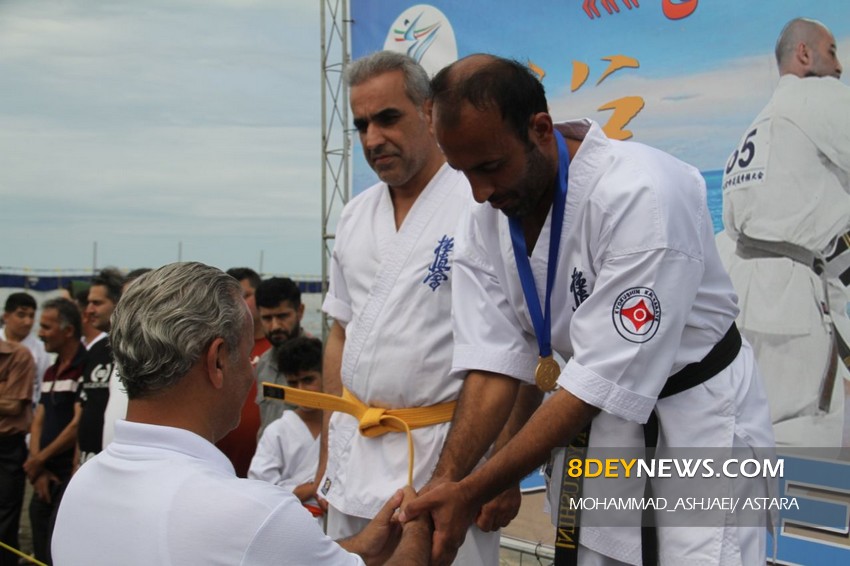 گیلان قهرمان مسابقات ساحلی کیوکوشین کاراته شد