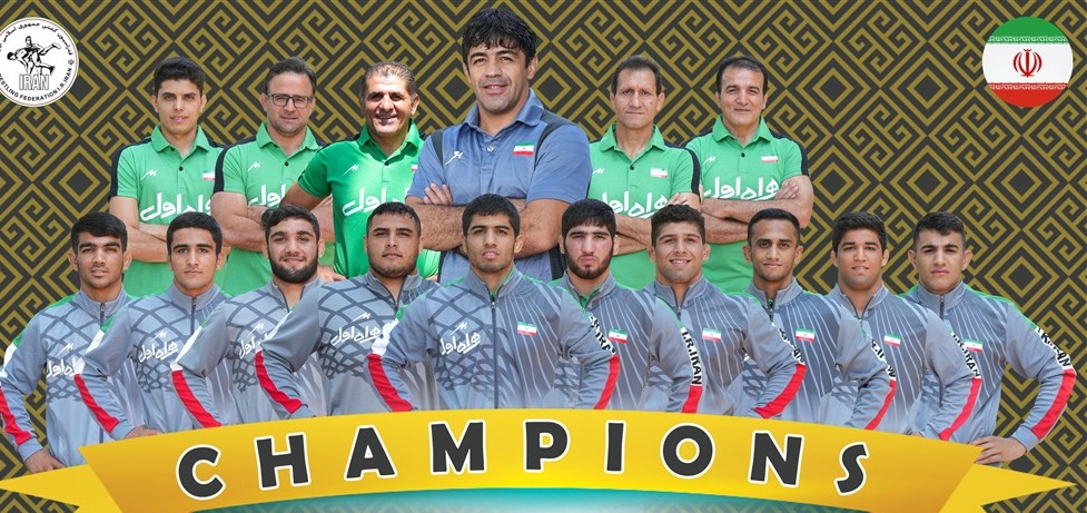 تیم ایران با کسب ۳ مدال طلا، ۲ نقره و ۱ برنز قهرمان جهان شد