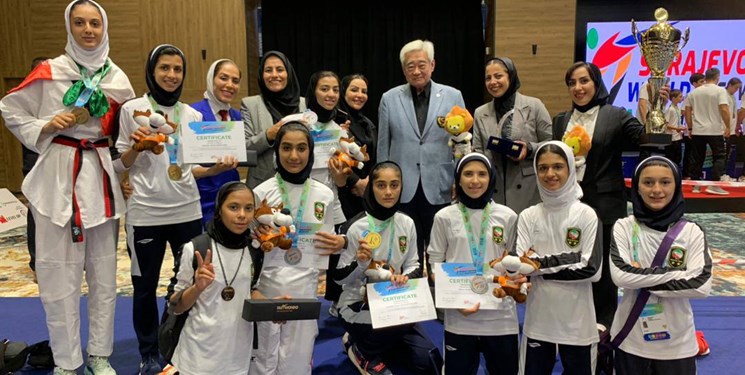 دختران نونهال تکواندو ایران قهرمان جهان شدند